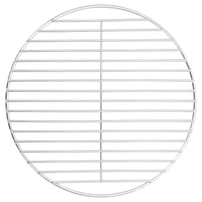 Produktbild von Rundes Grillrost Edelstahl Grillgitter für Kugelgrill Holzkohlegrill und Feuerkorb Grillauflage Grillzubehör universal einsetzbar Durchmesser 345 mm