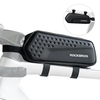 Produktbild von ROCKBROS Rahmentasche für Fahrrad, Lenkertasche Oberrohrtasche Fahrradtasche für MTB Rennrad Gravelbike
