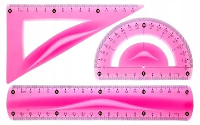 Produktbild von Tetis BL010 Geometrisches Set Elastisch Rosa
