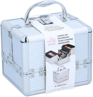 Produktbild von Make-up-Koffer Silber