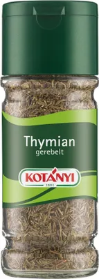 Produktbild von Kotanyi Thymian gerebelt im Glas 19g