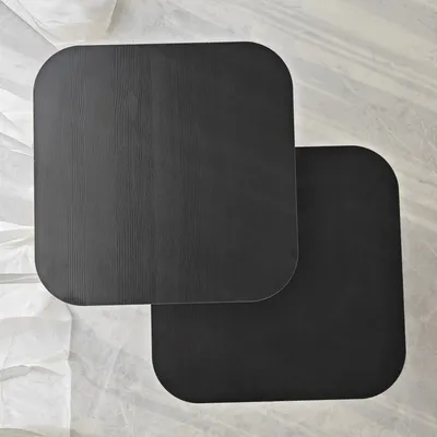 Produktbild von Skye Decor, Blues Set - Black, Beistelltisch-Set, 100 % MELAMINBESCHICHTETE SPANPLATTEN, Schwarz, 40 x 40 x 50 cm
