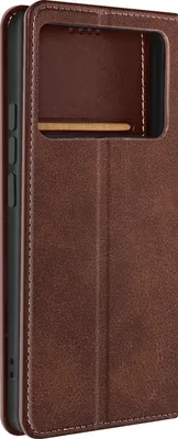 Produktbild von Avizar, Wallet-Hülle für Xiaomi Poco X6 Pro mit Magnetklappe, Dunkelbraun