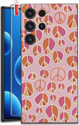 Immagine prodotto di ETUI do Samsung Galaxy S24 Ultra | WZORY | SILIKONOWE MATT CASE + SZKŁO 9H