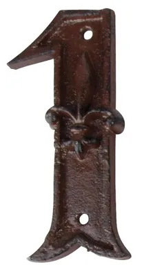 Produktbild von Esschert Design Hausnummern Ziffer 1