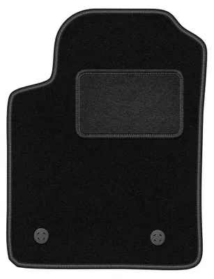 Produktbild von Fahrermatte Velours für Lancia Delta III 2008-2014 (Schrägheck) – 1-tlg, Schwarz, passgenau – Wielganizator LUX