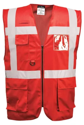 Obrázok produktu pre Portwest F476 Iona Executive Vest Red Veľkosť M