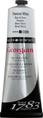 Image de Daler Rowney Georgian Peinture à l'huile Titanium White 225 ml 1 pièce