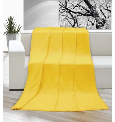 Obrázok produktu pre Prikrývka micro single 150x200cm žltá