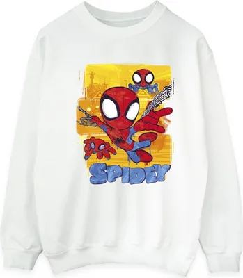 Produktbild von Marvel - "Spidey And His Amazing Friends" Sweatshirt für Herren BI44792 (M) (Weiß)