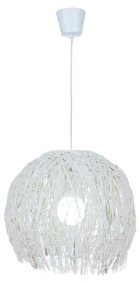 Produktbild von Näve 7014623 Korb-Pendelleuchte "Struwel" ; Farbe: Weiß