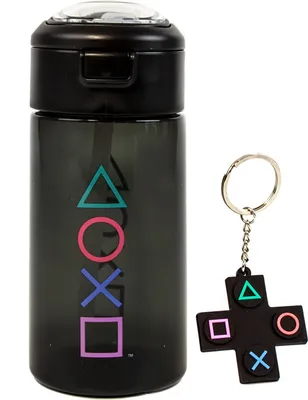 Obrázek produktu pro Playstation - Sportovní láhev, sada symbolů NS6197 (jedna velikost) (černá)