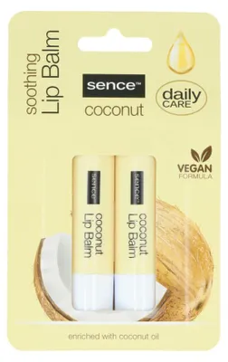 Productafbeelding van Sence Coconut Lipbalsem Duo (2 stuks)