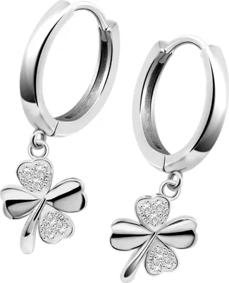 Produktbild von Lotus Silver Creolen 925er Silber Ohrringe Lotus Silver Trendy Damen JLP3108-4-2