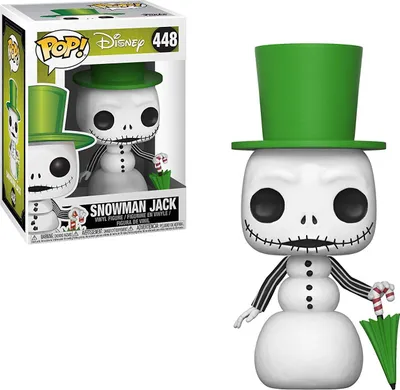 Produktbild von Disney Nightmare Before Christmas - Snowman Jack 448 - Funko Pop! - Vinyl Figur