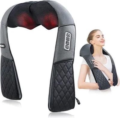 Productafbeelding van Famanu massagekussen met 16 massagepunten - Ergonomisch ontwerp
