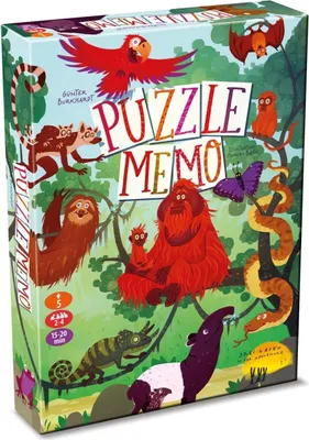 Produktbild von Drei Hasen in der Abendsonne GmbH 029 Puzzle-Memo Kinder-/Familienspiel