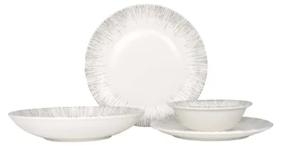 Produktbild von Bonna Geschirrset (Small)  - Iris - 24 teilig - 6 Personen - Porzellan