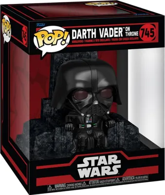 Produktbild von Star Wars - Darth Vader on Throne 745 - Funko Pop! Vinyl Figur