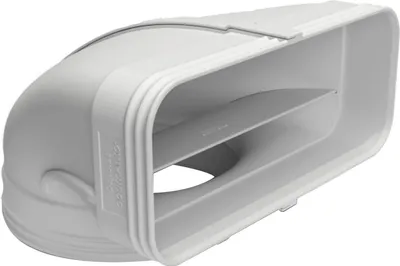 Produktbild von OPTIMAIRO Umlenkstück flach 222 x 89/NW 150 Kunststoff weiß