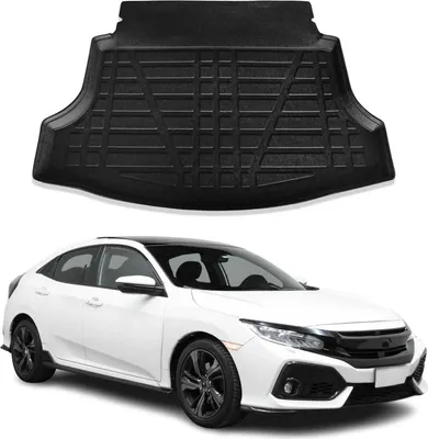 Image de Bac de coffre pour Honda Civic X bicorps 2016-2021 caoutchouc TPE