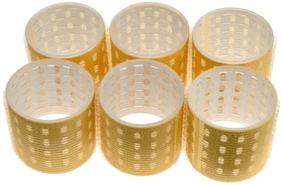 Produktbild von Fripac-Medis Thermo Magic Rollers gelb 64 mm Durchmesser Beutel mit 6 Stück