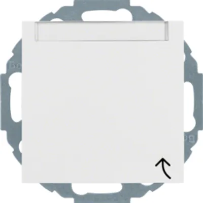 Produktbild von Berker 47461909, Typ F, Weiß, Thermoplast, IP20, 250 V, 16 A