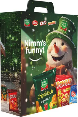 Produktbild von Intersnack Adventskalender 810g | 2024