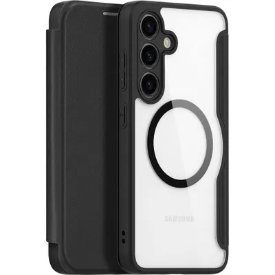 Produktbild von Dux Ducis Skin X Pro Hülle für Samsung Galaxy S24+ mit MagSafe und Flip - Schwarz