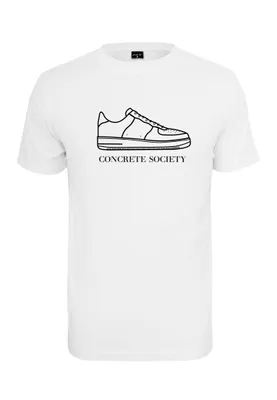 Image de T-shirt pour homme Mr. Tee Concrete Society, couleur blanche - taille M