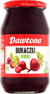 Zdjęcie produktu dla Buraczki czerwone wiórki 510g Dawtona