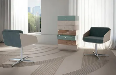 Immagine prodotto di Comodino, armadio, scaffale, cassetti, mobile, mobile in legno, Italia, Bizzotto