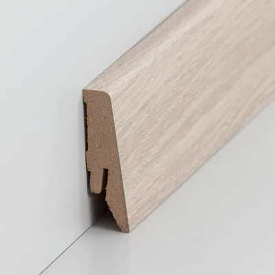 Produktbild von Fußleisten / Sockelleisten "Coburg" (MDF foliert / 718.5819) - Mekong Eiche