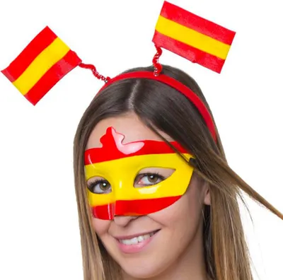 Produktbild von Spanien Flaggen Haarreif