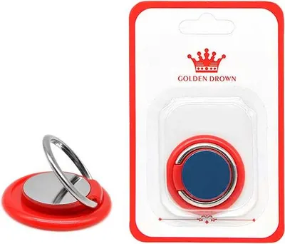 Zdjęcie produktu dla Uchwyt Telefonu Stojak Premium Uniwersalny Vega Czerwony Ring Holder