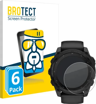 Produktbild von 6x BROTECT Schutzglas für Garmin Tactix 8 Solar (51 mm) Schutzfolie Panzer Folie Glas Display Schutz klar