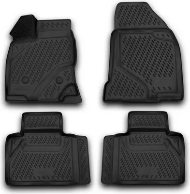 Produktbild von AD Tuning Gummi Fußmatten Set für Ford Edge, Bj. 2013-2015