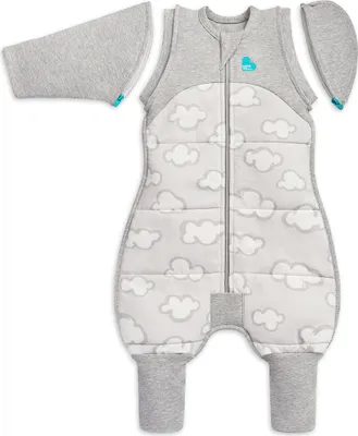 Produktbild von Love to Dream™ Swaddle Up™ Übergangsanzug Grau Tagtraum, 2,5T Medium (6-8,5kg)
