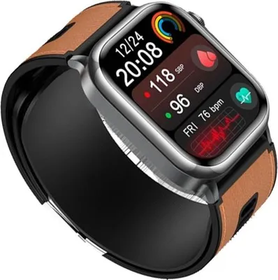 Immagine prodotto di INF Smartwatch 2.06 inch AMOLED full touch con BLE 5.3 IP67 batteria 530mAh NFC Marrone