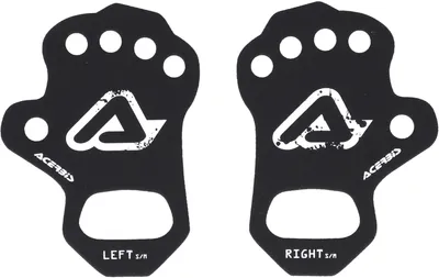 Image de ACERBIS Sous-gants noir/blanc Palmino taille L/XL