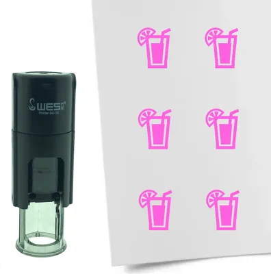 Obrázek produktu pro CombiCraft Stamp Cocktail 10mm kulatý - růžový inkoust