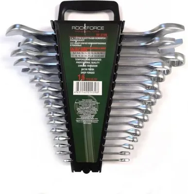 Obrázok produktu pre Rockforce Pł-O + Pł kľúč 16Szt.