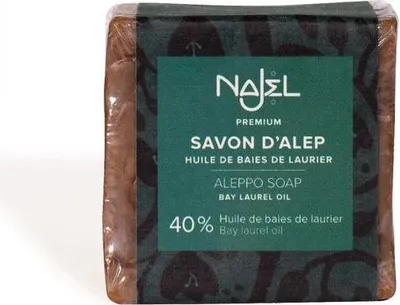 Produktbild von NAJEL Aleppo Seife 40% Lorbeeröl