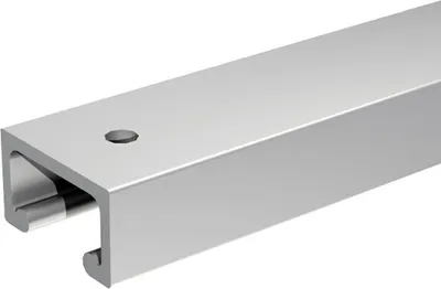 Produktbild von Aluminium-Laufschiene 195 cm zur Ergänzung von SLID'UP 1900 Schiebetürbeschlag