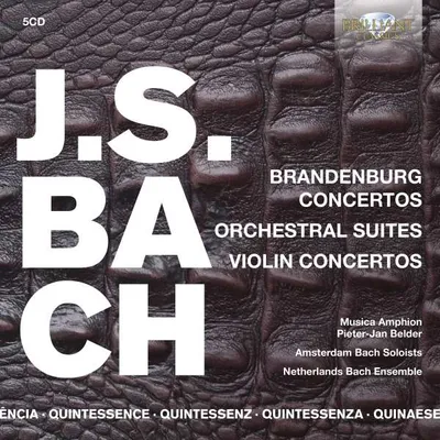 Obrázok produktu pre Johann Sebastian Bach (1685-1750) - Brandenburgische Konzerte Nr.1-6