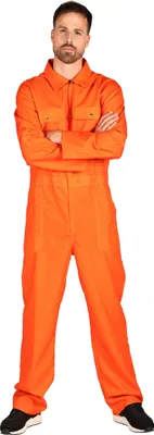 Produktbild von Overall Deadrow amerikanischer Häftling Gefangener Sträfling Prisoner orange, Groesse:M/L