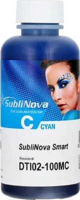 Produktbild von Tinte SUBLINOVA smart - CYAN - 100 ml