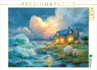 Produktbild von CALVENDO Puzzle Am Wasser | 1000 Teile Lege-Größe 64x48cm Foto-Puzzle für glückliche Stunden