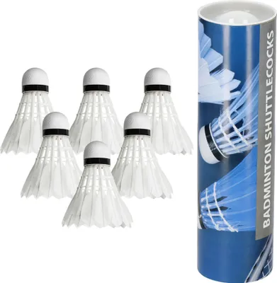 Image de Jeu de volants de badminton 6 pièces 7,5 cm