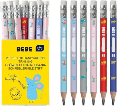 Immagine prodotto di Matita jumbo per imparare a scrivere BEBE Kids (36 pezzi) - Opera collettiva